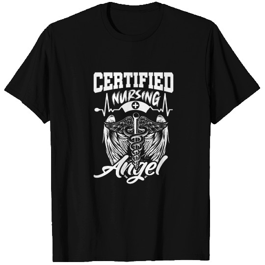 Certified Nursing Angle - medical design T Shirts