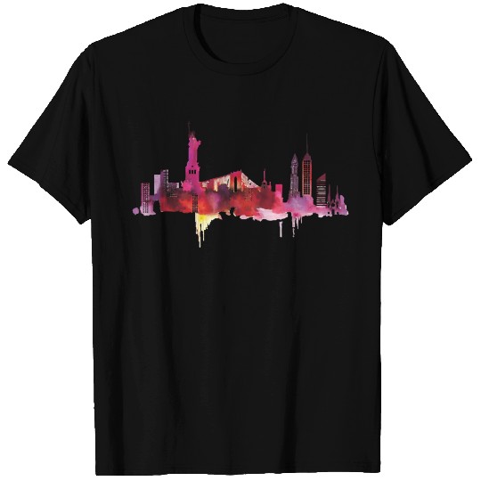 New York skyline T Shirts