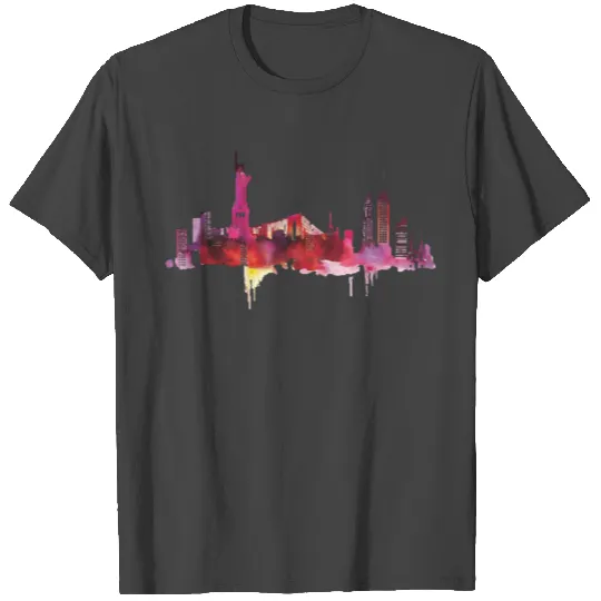 New York skyline T Shirts