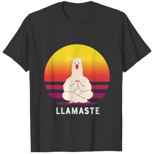 Namaste Llamaste Lama Yoga Spirituality T-shirt