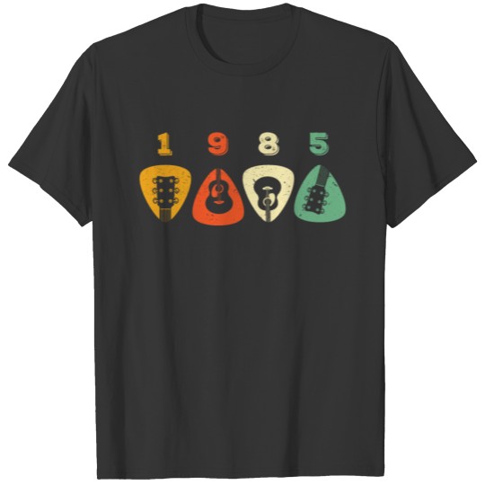 Guitar Pick Shirt - Cool Guitarist Gift - 1985 Shi T-shirt
