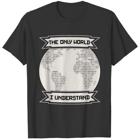 IT world nerd programmer T-shirt