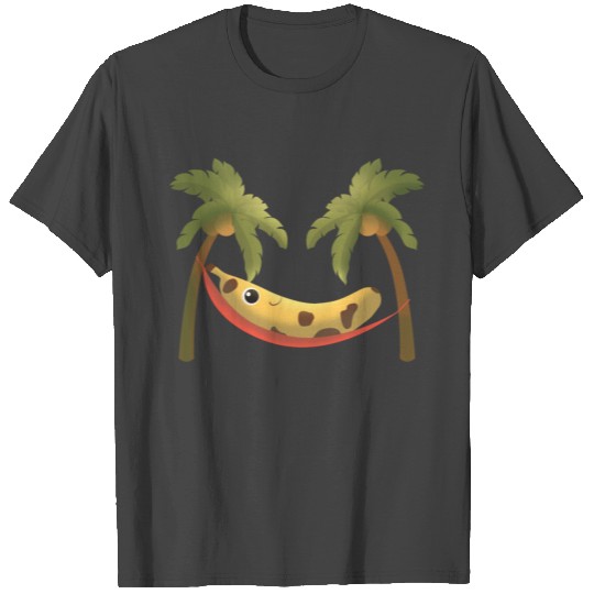 Banana beach rest chilling and coconut palms T Shirts