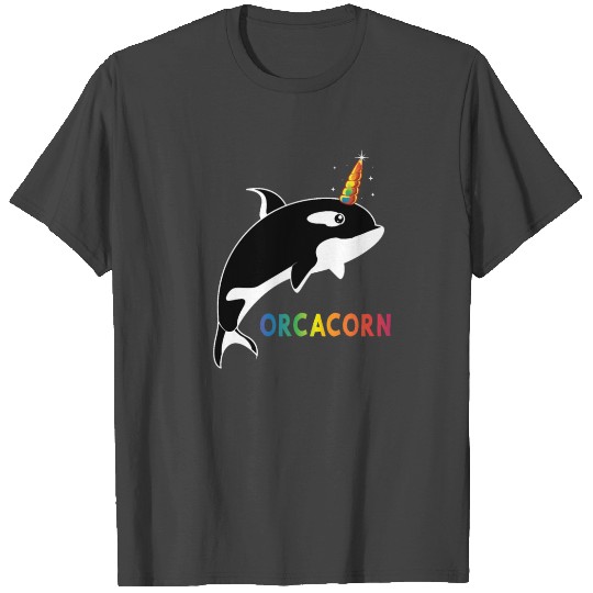 Unicorn Orca killer Whale funny aquatic lover T-sh T Shirts