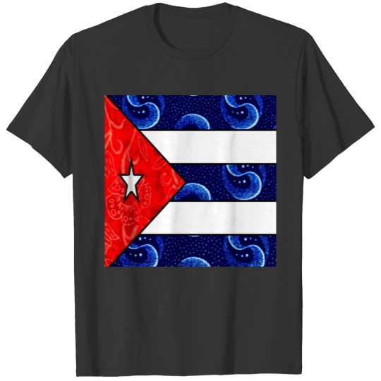 Vintage Cuban Flag T-shirt