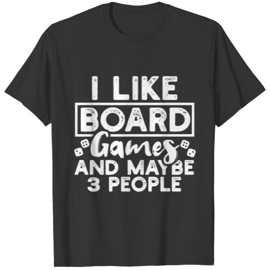 Board Game Introvert T-shirt