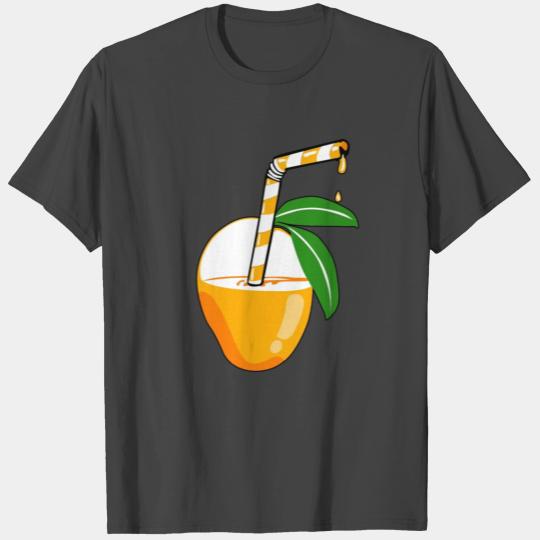 Mango summer fruit drink to cool off on the beach T Shirts