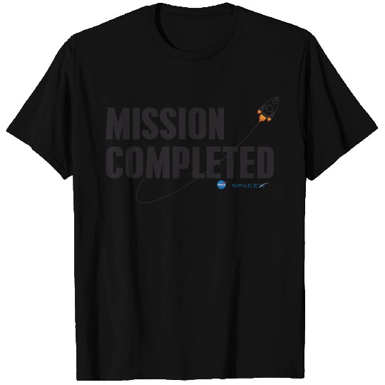 Mission Completed Nasa Space X T Shirts