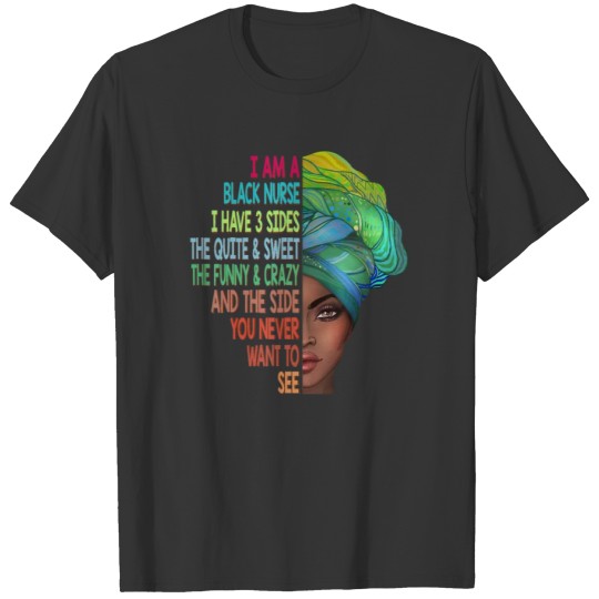 African American Nurse Black History Educated Empo T Shirts