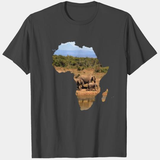 Africa - Wilderness - Elephant - Safari T Shirts