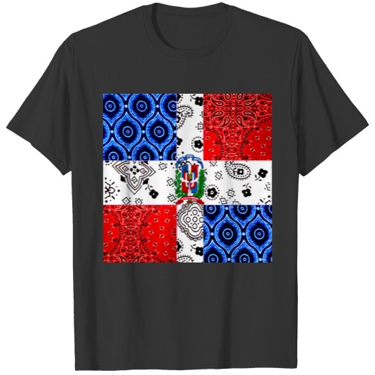 Vintage Dominican Republic Flag T-shirt