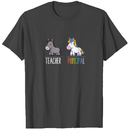 Normal Teacher Principal Unicorn Back To School T Shirts