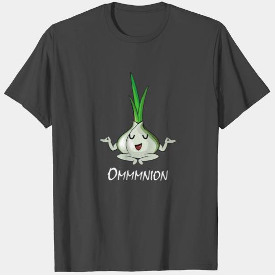 Yoga Onion Ommmnion sweet Mediation v3 T Shirts