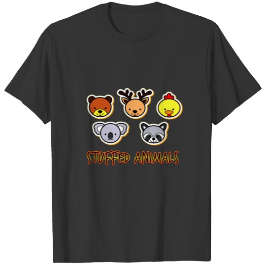 Stuffed Funny Animals - Funny Animals Lover Gift T Shirts