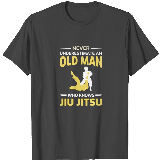 Jiu jitsu Grandpa Martial arts Fathers Day T Shirts