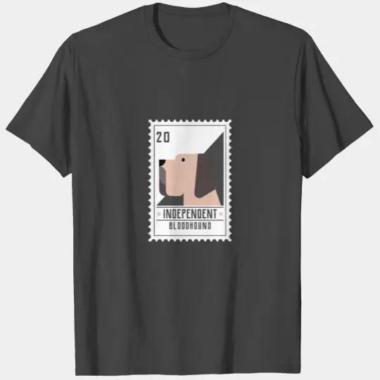 Independent Bloodhound Dog T Shirts