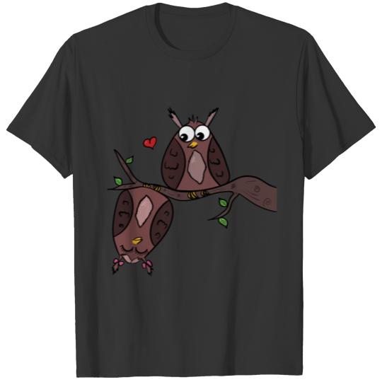 Sweet Owls hanging around T-shirt