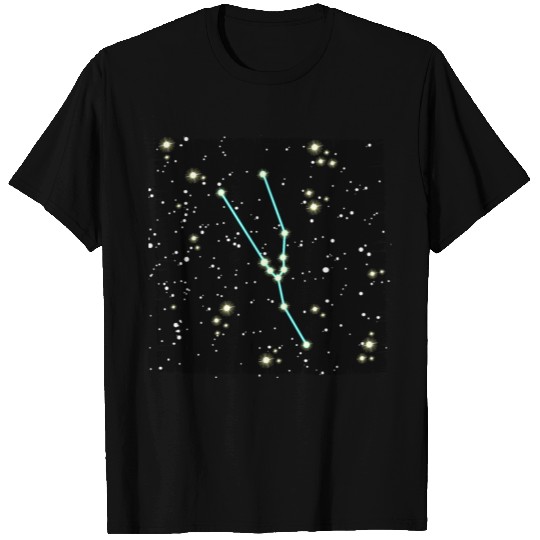 Taurus Zodiac sign universe design T Shirts