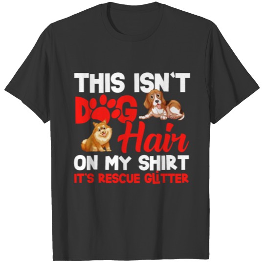 Not Hair Rescue Glitter T-shirt
