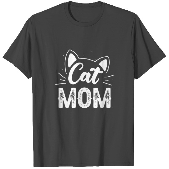 Cat mom T Shirts