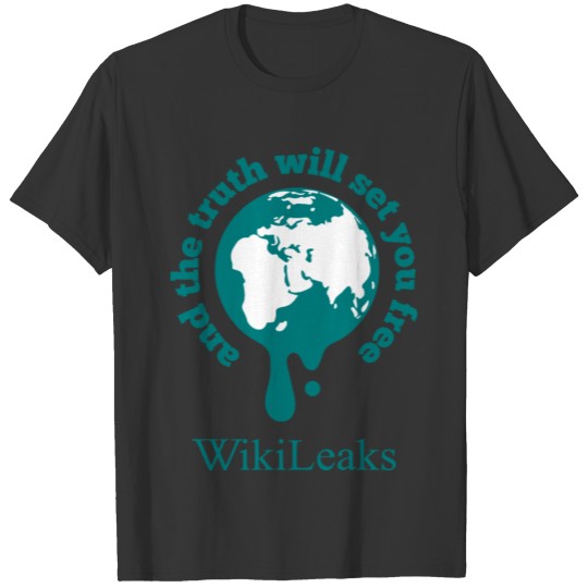 WikiLeaks and the truth will set you free T-shirt