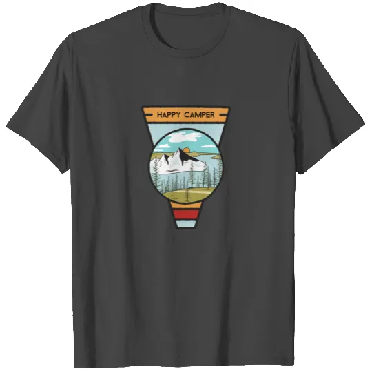 Happy camper T Shirts