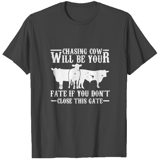 Hilarious Cattle Farmer Job Agriculture Humor T Shirts