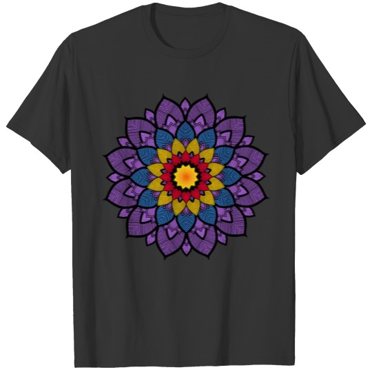 Mandala - Flower mandala T-shirt