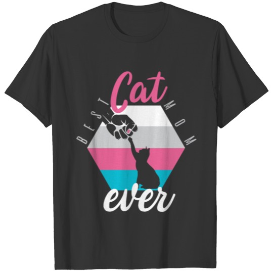 Best cat mom ever T-shirt