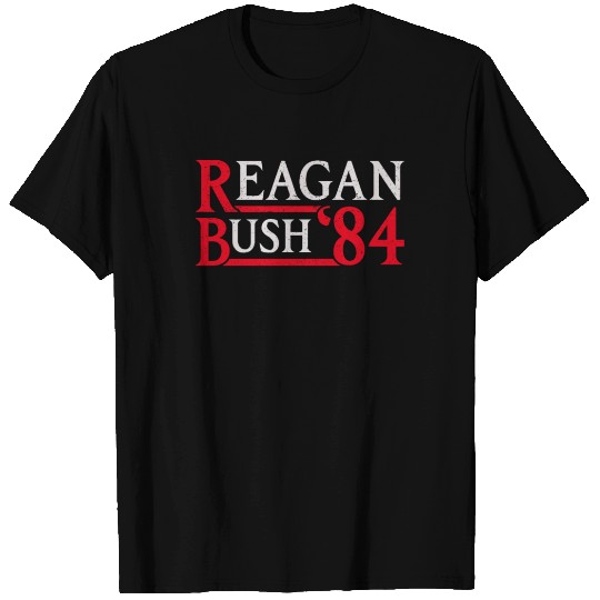 Reagan Bush 1984 Vote For President Reagan T Shirts
