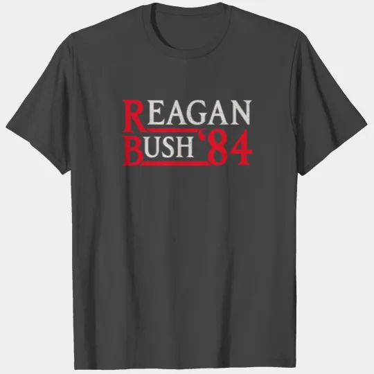 Reagan Bush 1984 Vote For President Reagan T Shirts
