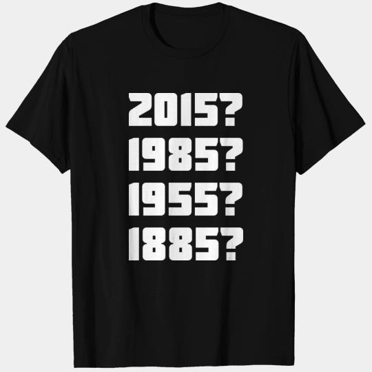 Flux compensator time travel Delorean 1985 T Shirts