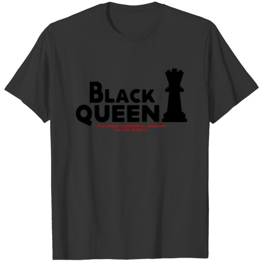 Black Queen - Africa Map - Woman - Women - Pride T-shirt