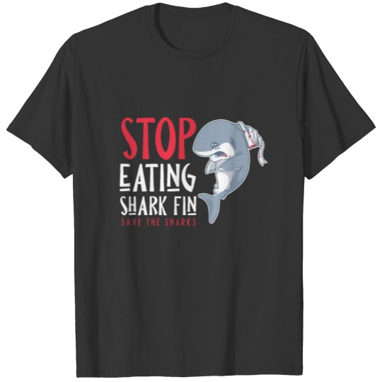 Save The Shark Shirt Sea Fish Ocean Marine Animal T-shirt