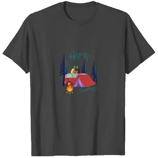 Happy Camper T Shirts