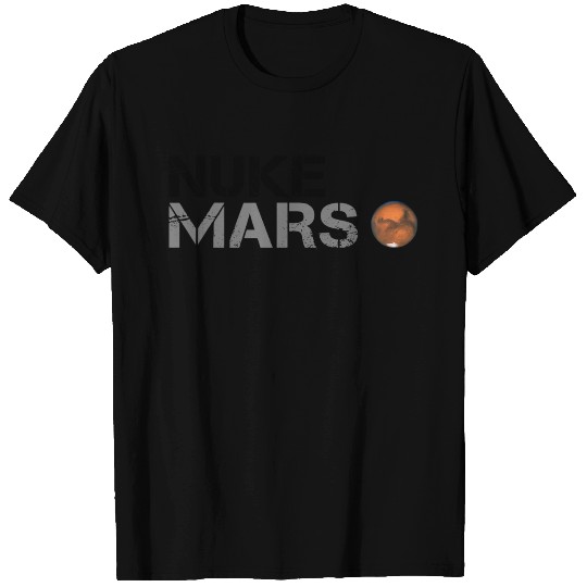 Nuke Mars | black T Shirts