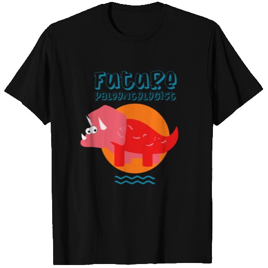 Triceratops Dinosaur Future Paleontologist T Shirts