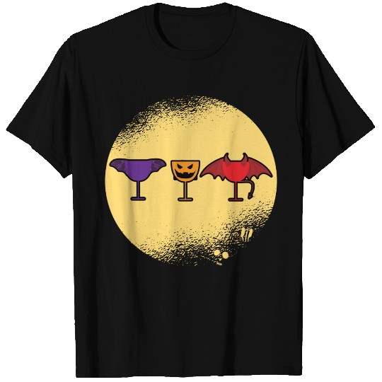 Spooky Halloween Scary Devil Pumpkin Bat Gift T Shirts