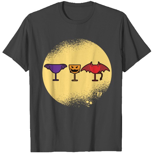 Spooky Halloween Scary Devil Pumpkin Bat Gift T Shirts