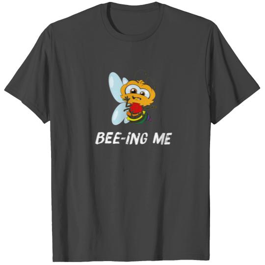 LGBTQ Gay Pride Cute Bee Fun Inspirational Saying T Shirts