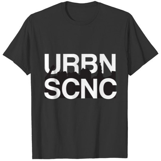 URBN SCNC Classic Logo (White) T Shirts