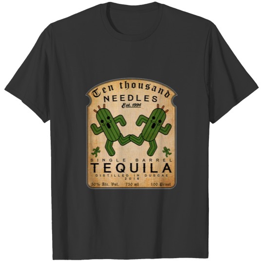 Ten thousand needles tequila v neck T Shirts