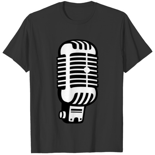 microphone T-shirt