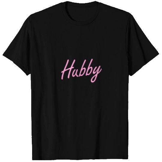 Hubby Neon - Pink T Shirts