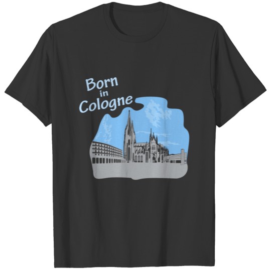 Born in Cologne, the cologne Dom Design T-shirt