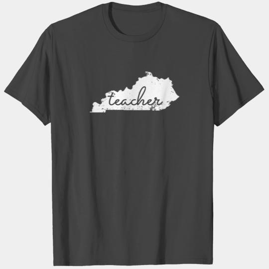 Kentucky Teacher Love State Home School Pride T Shirts