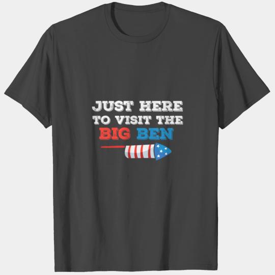4th of July 4th of July Big Ben T Shirts