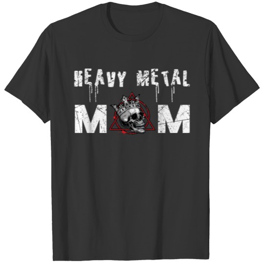 Heavy Metal Mom T Shirts