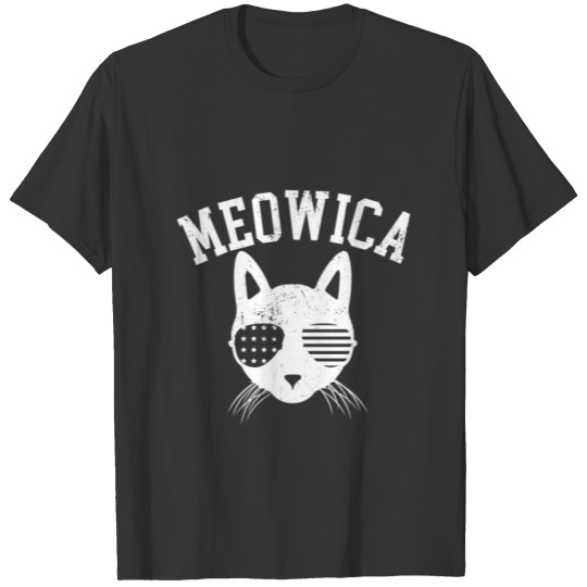 4th of July T Shirtmeowica 4th of July T Shirts by