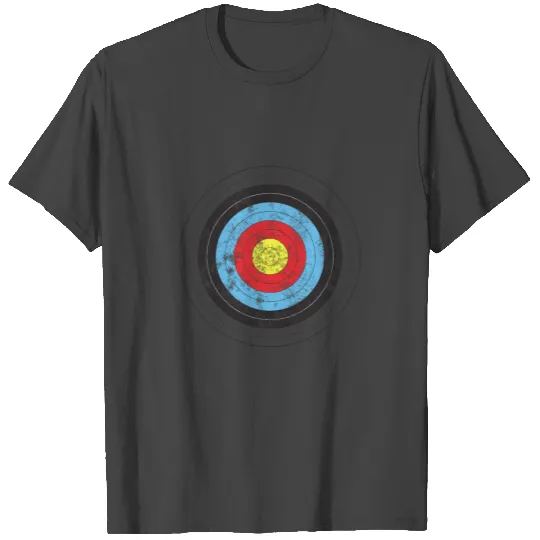 Target Bullseye Arrow and Bow Archer Archery T Shirts